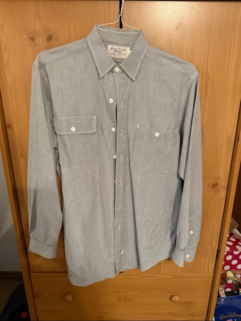 Vintage Polo by Ralph Lauren Men's Dungaree Shirt